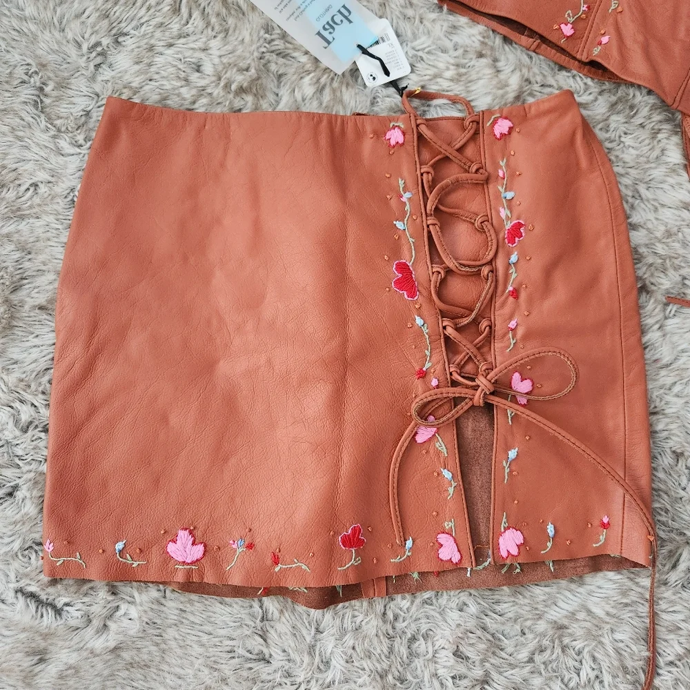 Free People Tach Clothing Lexana‎ Set Rust Brown Orange Women's Size XL - Picture 4 of 14